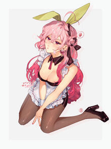 Bunny Maid? Maid Bunny? Bunny Maid? Maid Bunny?